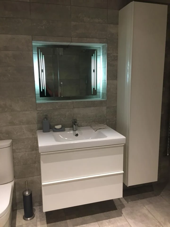 Bathroom project completed by Grebcon